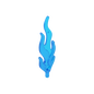 GDS-2206 - Wave / Flame Rounded Large [Plain]