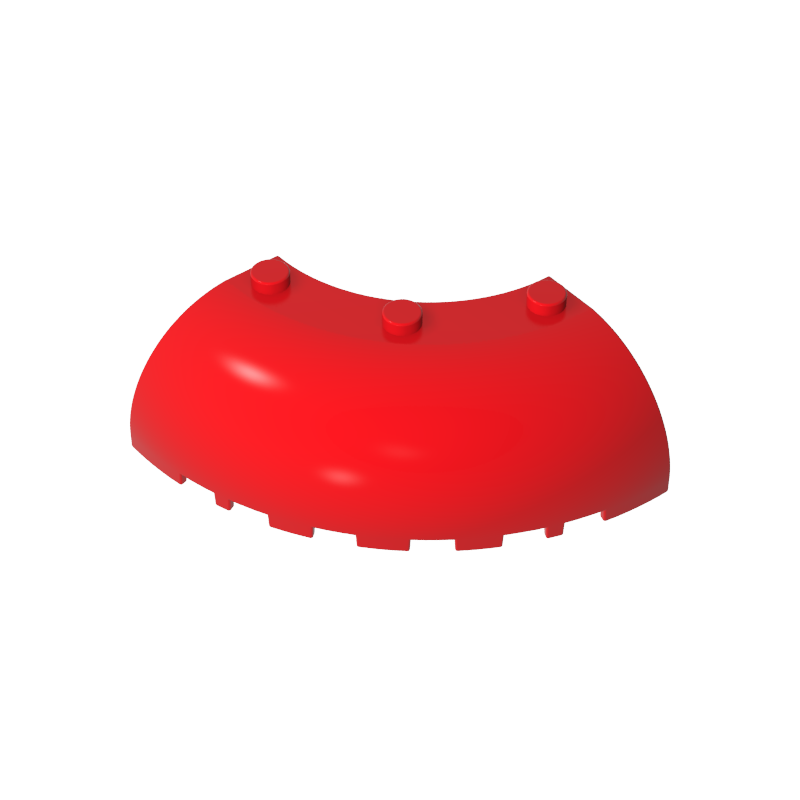 GDS-2208 - Brick Round Corner 6 x 6 x 2