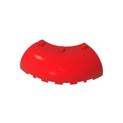 GDS-2208 - Brick Round Corner 6 x 6 x 2