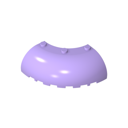 GDS-2208 - Brick Round Corner 6 x 6 x 2