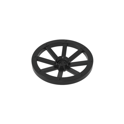 GDS-2221 - Wheel Wagon Large (33mm D.), Round Hole For Wheel Holder Pin