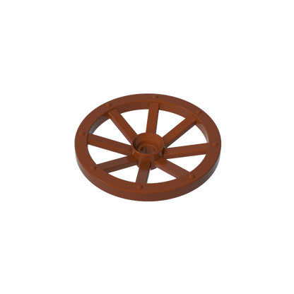 GDS-2221 - Wheel Wagon Large (33mm D.), Round Hole For Wheel Holder Pin
