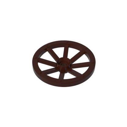GDS-2221 - Wheel Wagon Large (33mm D.), Round Hole For Wheel Holder Pin