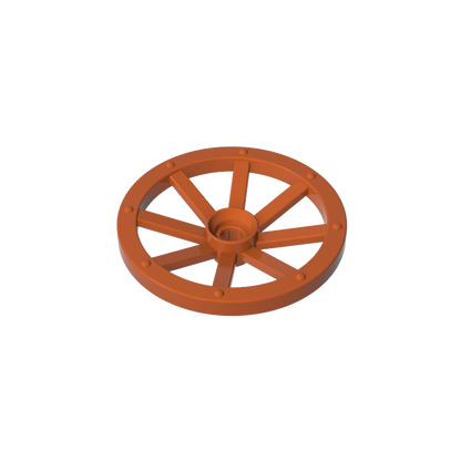 GDS-2221 - Wheel Wagon Large (33mm D.), Round Hole For Wheel Holder Pin