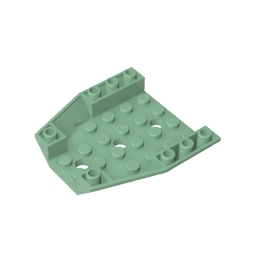 GDS-2227 - Wedge Sloped Inverted 6 x 6 x 1 Triple