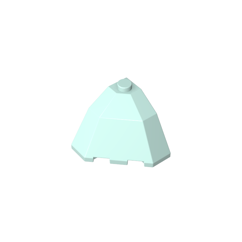 GDS-2229 - Wedge Sloped 3 x 3 x 2 Facet Top