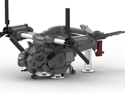 MOC-239131 Vertical Bird Helicopter Assembled Mini Building Blocks Educational Toy Model Gift