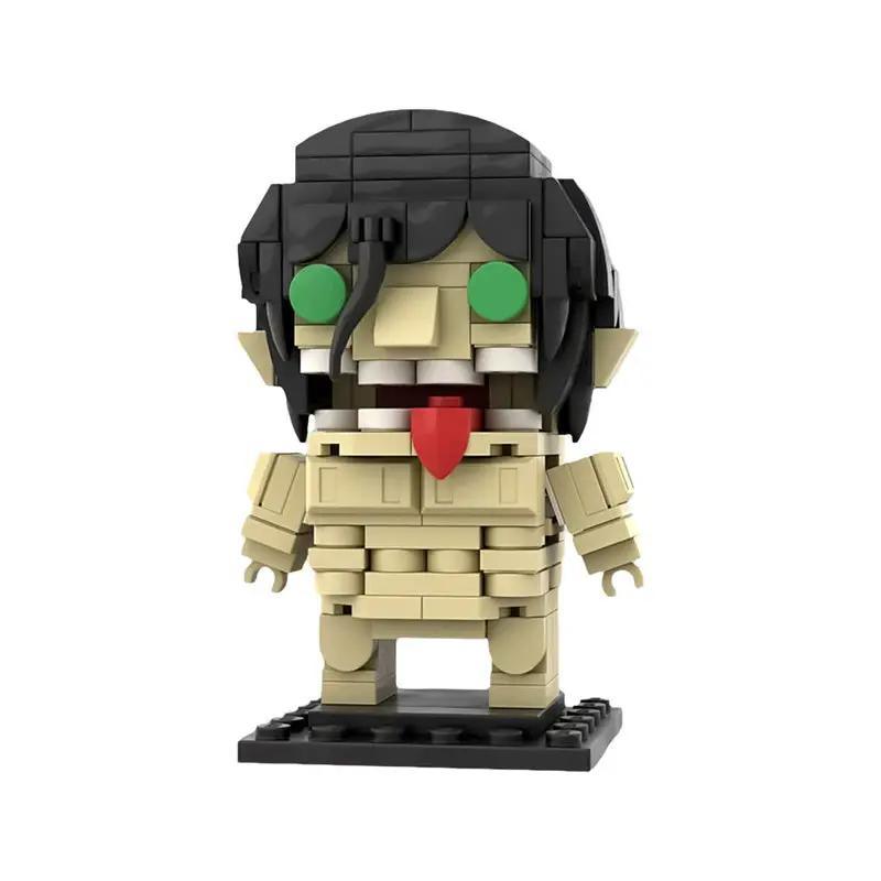 GOBRICKS MOC 163806 Attack Titan - Eren Yeager - ODM Gear