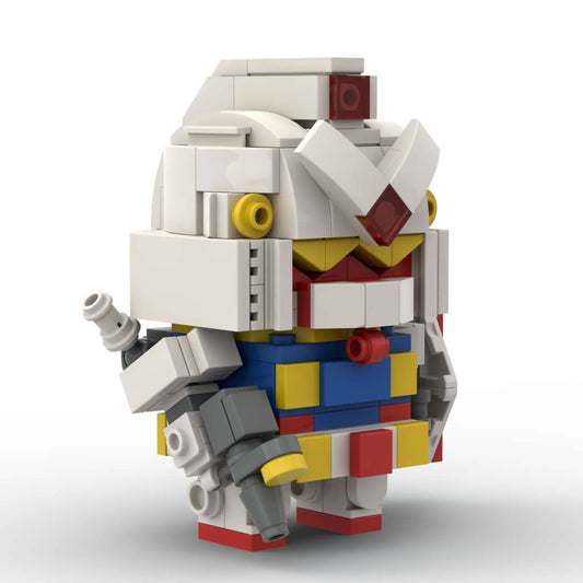 MOC SD Gundam Brickhead Size