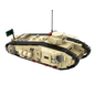 MOC A1001 Raiders of the Lost Ark tank