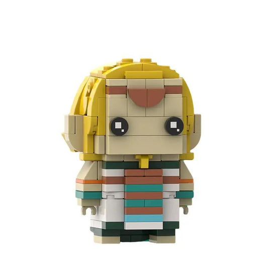 GOBRICKS MOC 167332 Princess Zelda - Zonai (Legend of Zelda: Tears of the Kingdom) Brickheadz