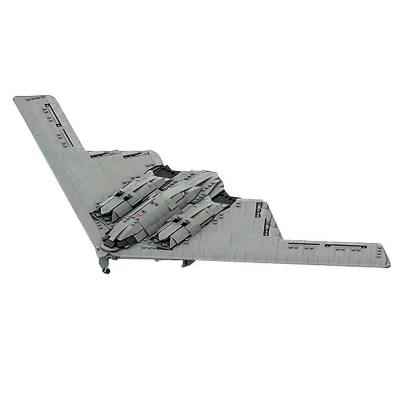 GOBRICKS MOC 166363 B-2 SPIRIT Stealth Bomber - 1/70 Scale