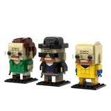 GOBRICKS MOC 162868 Walter White Bundle Set，Breaking Bad
