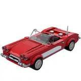 GOBRICKS MOC 153390 MOCturnal Mini Icons Corvette C1