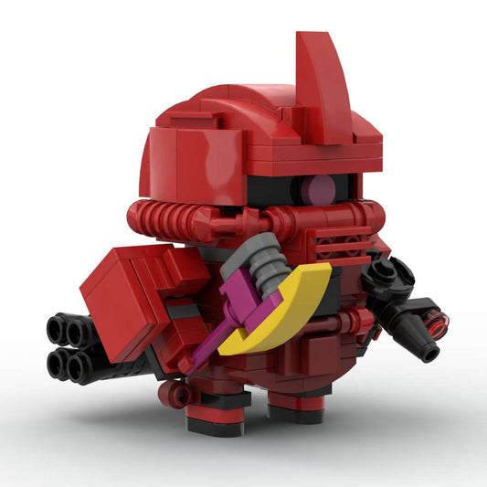 MOC SD Gundam Brickhead Size