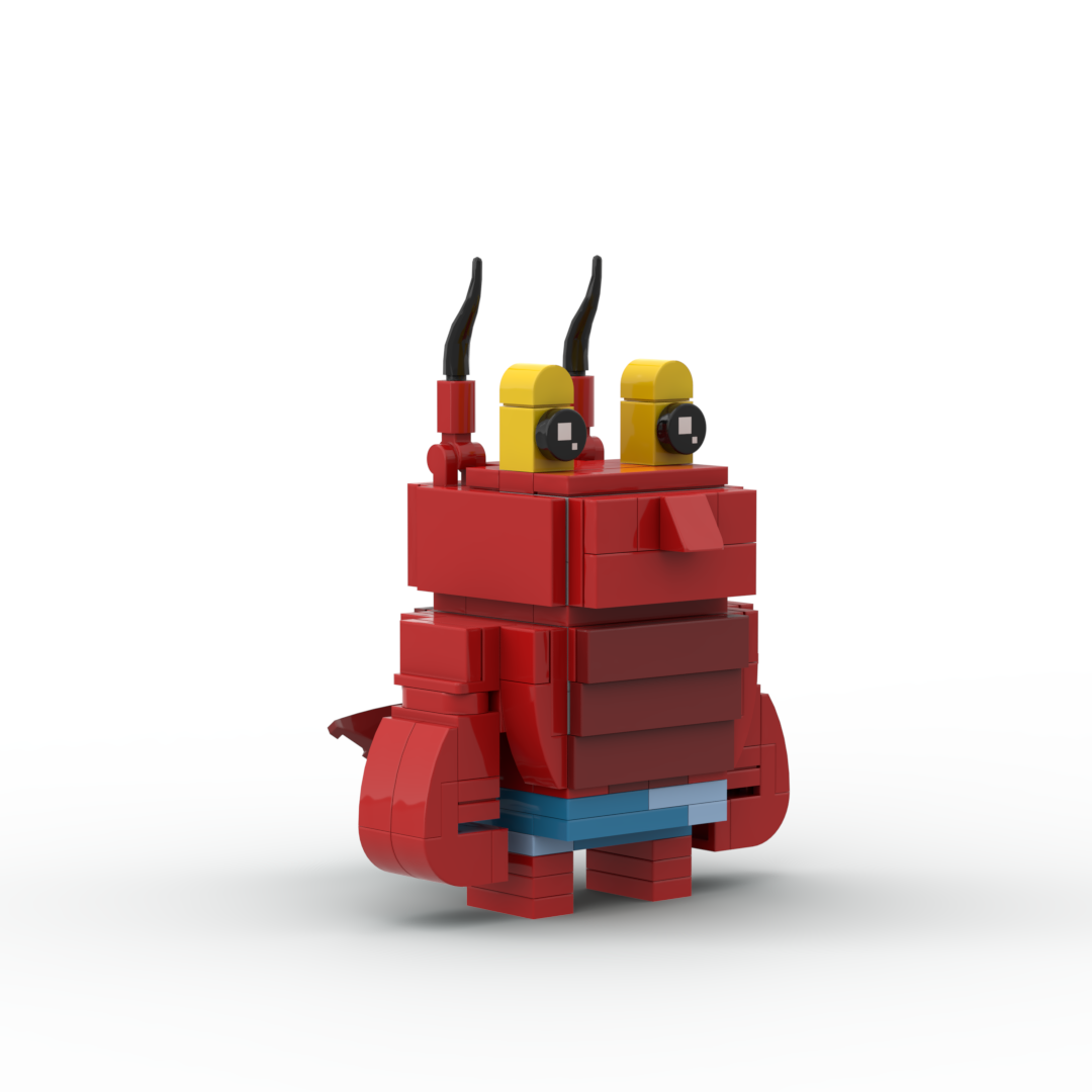 Larry The Lobster SpongeBob BrickHeadz Toy MOC Brick Store larry-the-lobster-spongebob-brickheadz-toy-moc-brick-store
