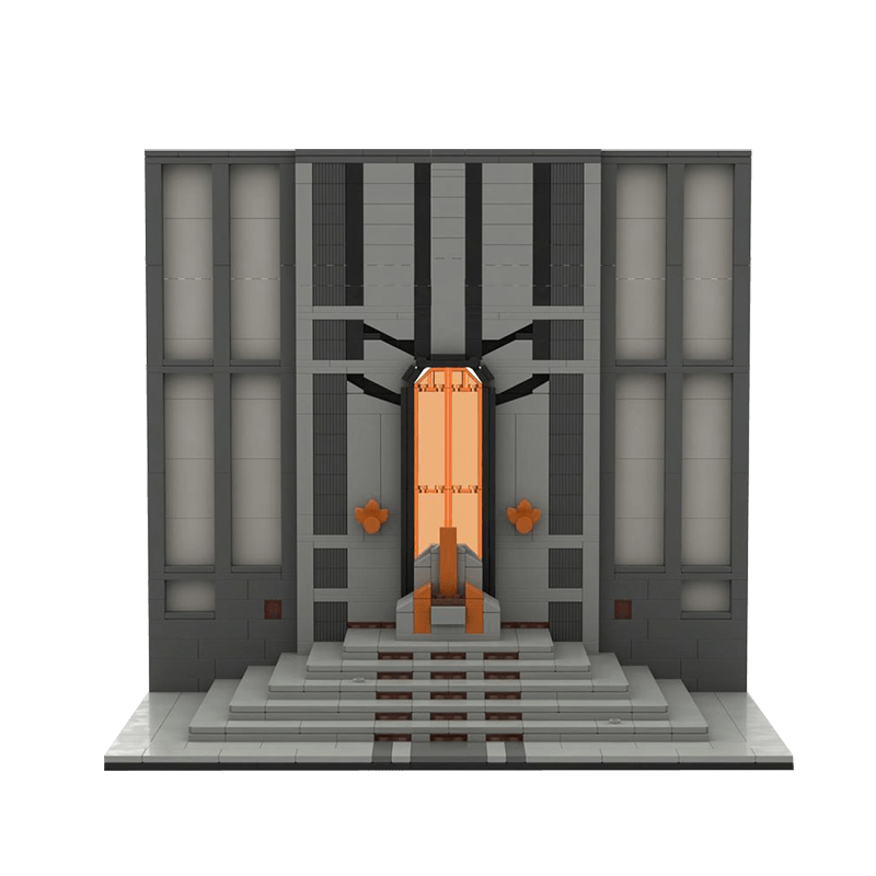 GOBRICKS MOC 146841 Mandalore Throne Room