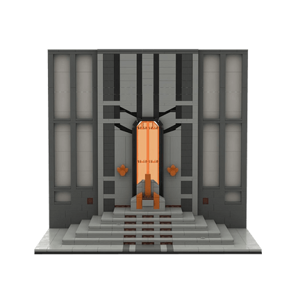 GOBRICKS MOC 146841 Mandalore Throne Room
