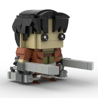 GOBRICKS MOC 163806 Attack Titan - Eren Yeager - ODM Gear
