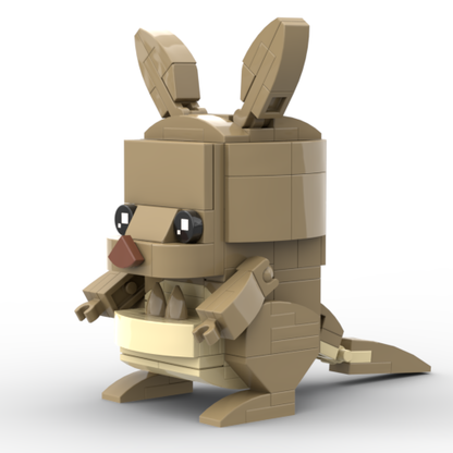 Zoo BrickHeadz Size Collection - MOC Cube Animal Bricks