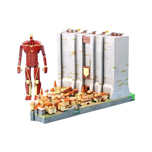 GOBRICKS MOC 129657 The Wall