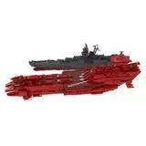 GOBRICKS MOC 128317 Great Imperial Garmilas Deusula the 3rd - Space Battleship Yamato 2205