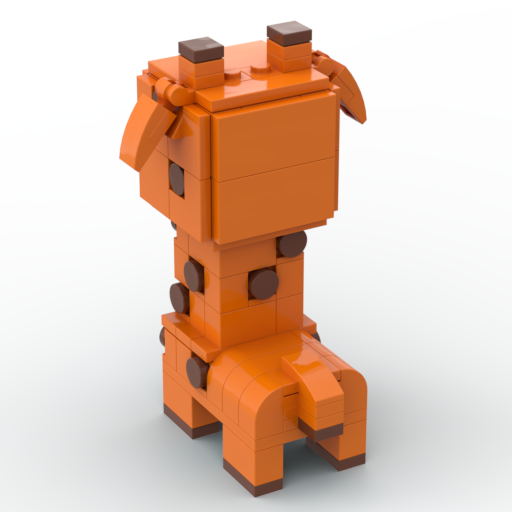 Zoo BrickHeadz Size Collection - MOC Cube Animal Bricks