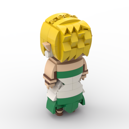 MOC The Legend of Zelda - Princess - Minecraft Size