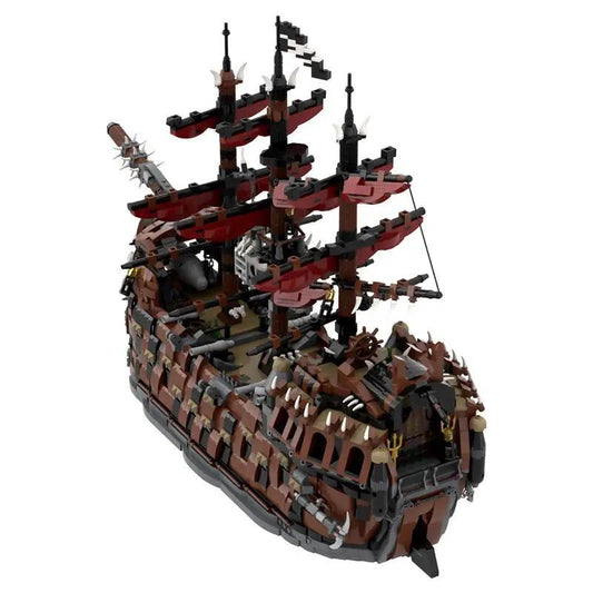 GOBRICKS MOC A1220 The Ruined King