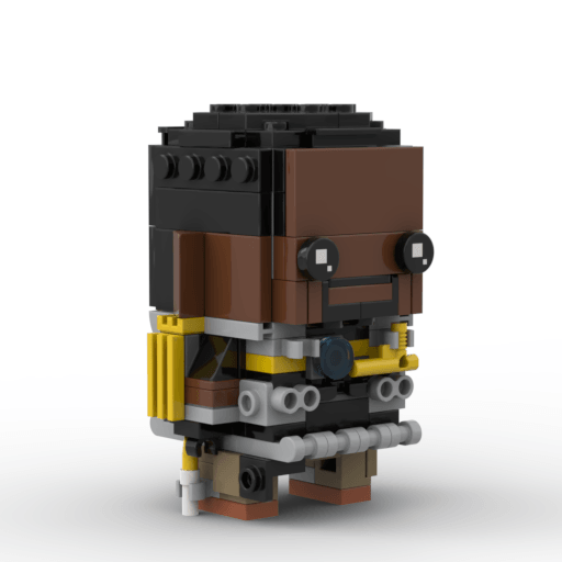 MOC Custom Marvel Electro Brickheadz