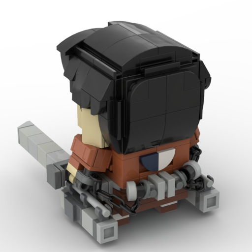 GOBRICKS MOC 163806 Attack Titan - Eren Yeager - ODM Gear