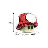 GOBRICKS MOC 165371 Super Mario Power Up Mushroom