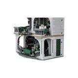 GOBRICKS MOC 154155 Slytherin Common Room and Dorm