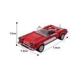 GOBRICKS MOC 153390 MOCturnal Mini Icons Corvette C1