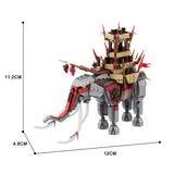 GOBRICKS MOC 76558 Mumakil Oliphant
