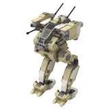 GOBRICKS MOC 171663 Flea Battlemech (desert camo)