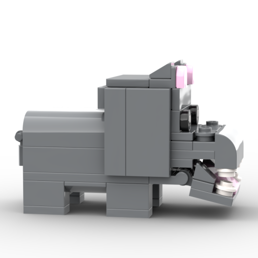 Zoo BrickHeadz Size Collection - MOC Cube Animal Bricks