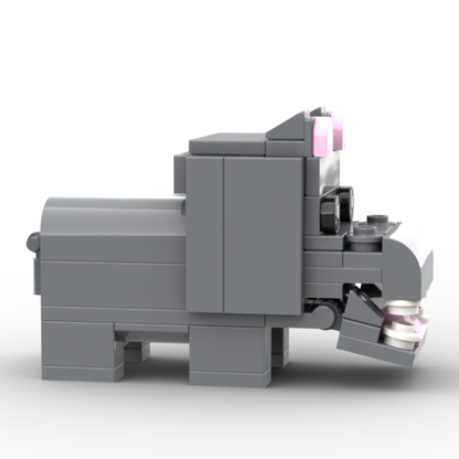 Zoo BrickHeadz Size Collection - MOC Cube Animal Bricks