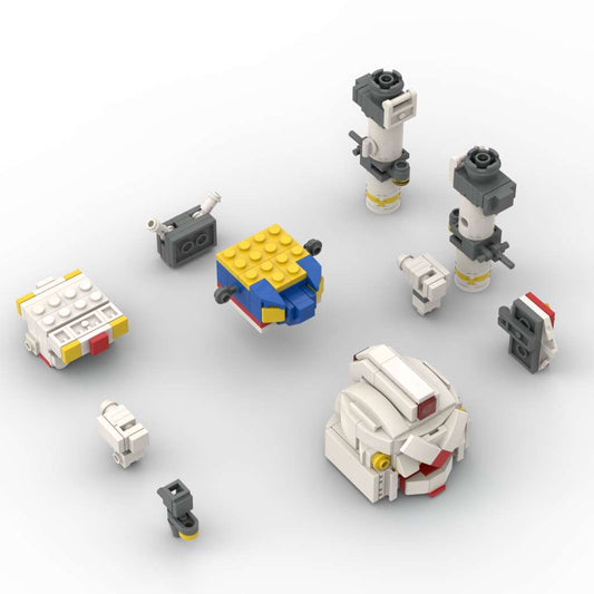 MOC SD Robot Brickhead Size