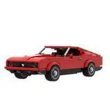 GOBRICKS MOC 138347 1971 Ford Mustang Mach 1