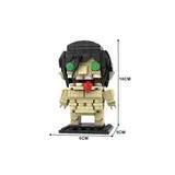 GOBRICKS MOC 163806 Attack Titan - Eren Yeager - ODM Gear