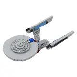GOBRICKS MOC A0367Y01 Star Trek Enterprise 1701-A MOC 105147