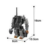 GOBRICKS MOC 171661 Beefed-up city space construction mech