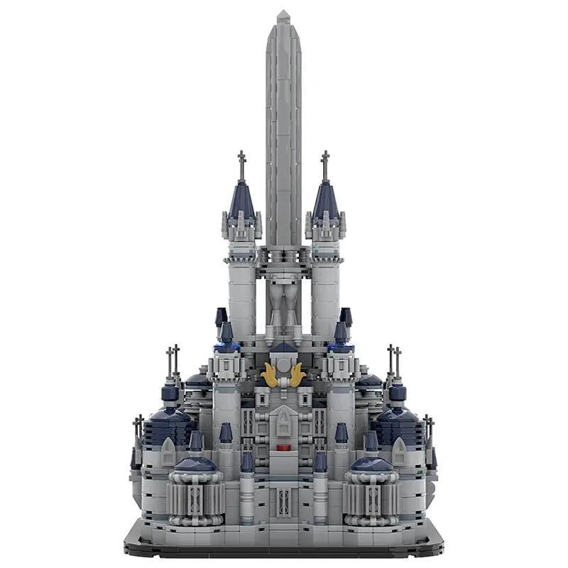 GOBRICKS MOC 177207 Final Fantasy IX Alexandria Castle