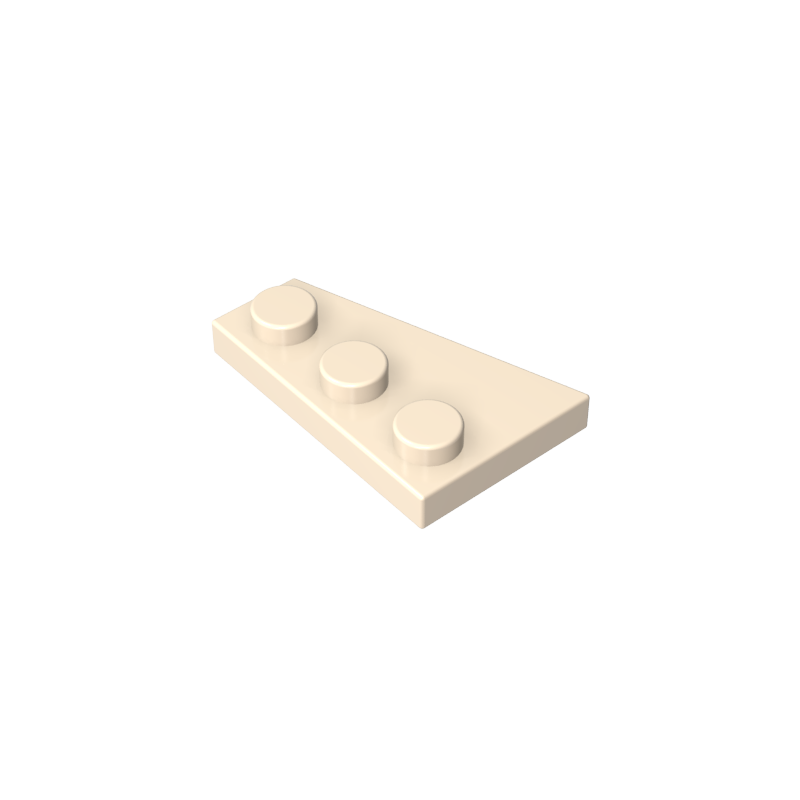 GDS-547 - Wedge Plate 3 x 2 Right