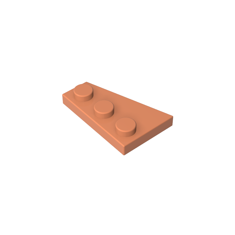 GDS-547 - Wedge Plate 3 x 2 Right