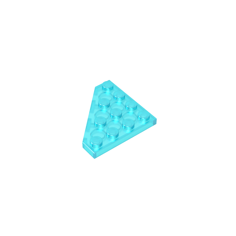 GDS-554 - Wedge Plate 4 x 4 Cut Corner