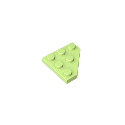 GDS-556 - Wedge Plate 3 x 3 Cut Corner