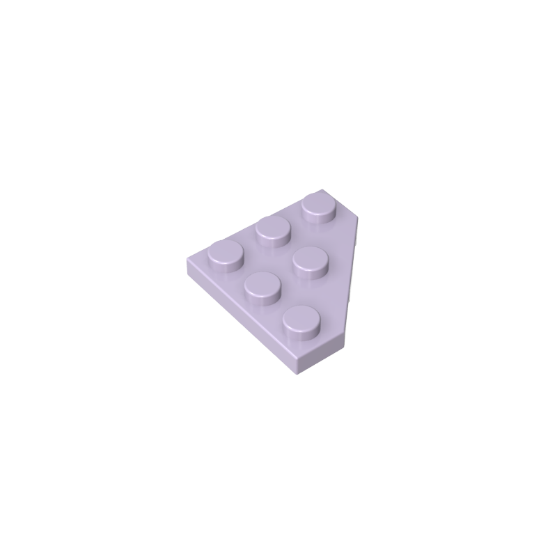 GDS-556 - Wedge Plate 3 x 3 Cut Corner