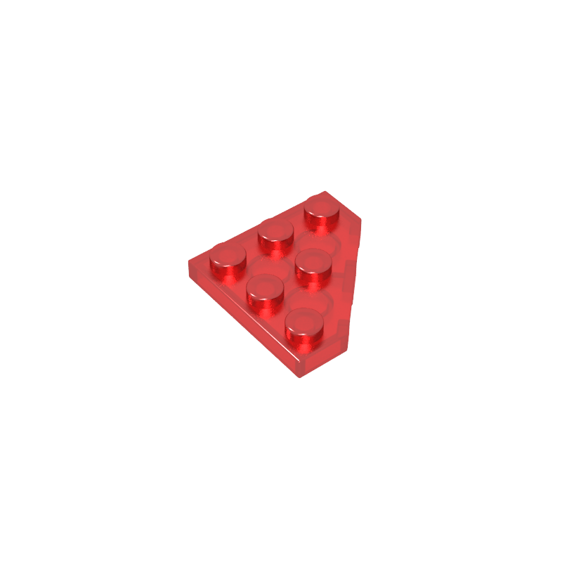 GDS-556 - Wedge Plate 3 x 3 Cut Corner